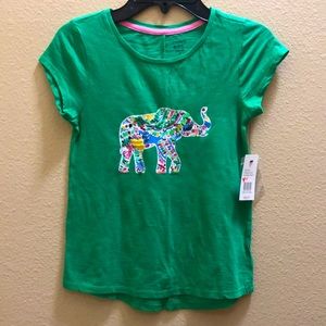 NWT cute girls too with elephant in size small